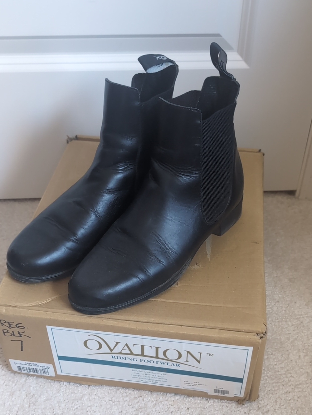 Ovation Black Jod Boots